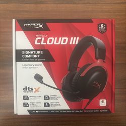 HyperX Cloud 3 Gaming Headset PC Xbox PS4 PS5 PlayStation