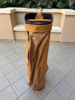Vintage CADABAG Golf Bag – Tan/Brown – 34”