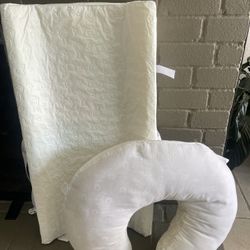 Serta Foam Contoured Changing Pad with Waterproof Cover AND Boppy Pillow