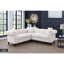NEW SECTIONAL  ( 2 PIECES)