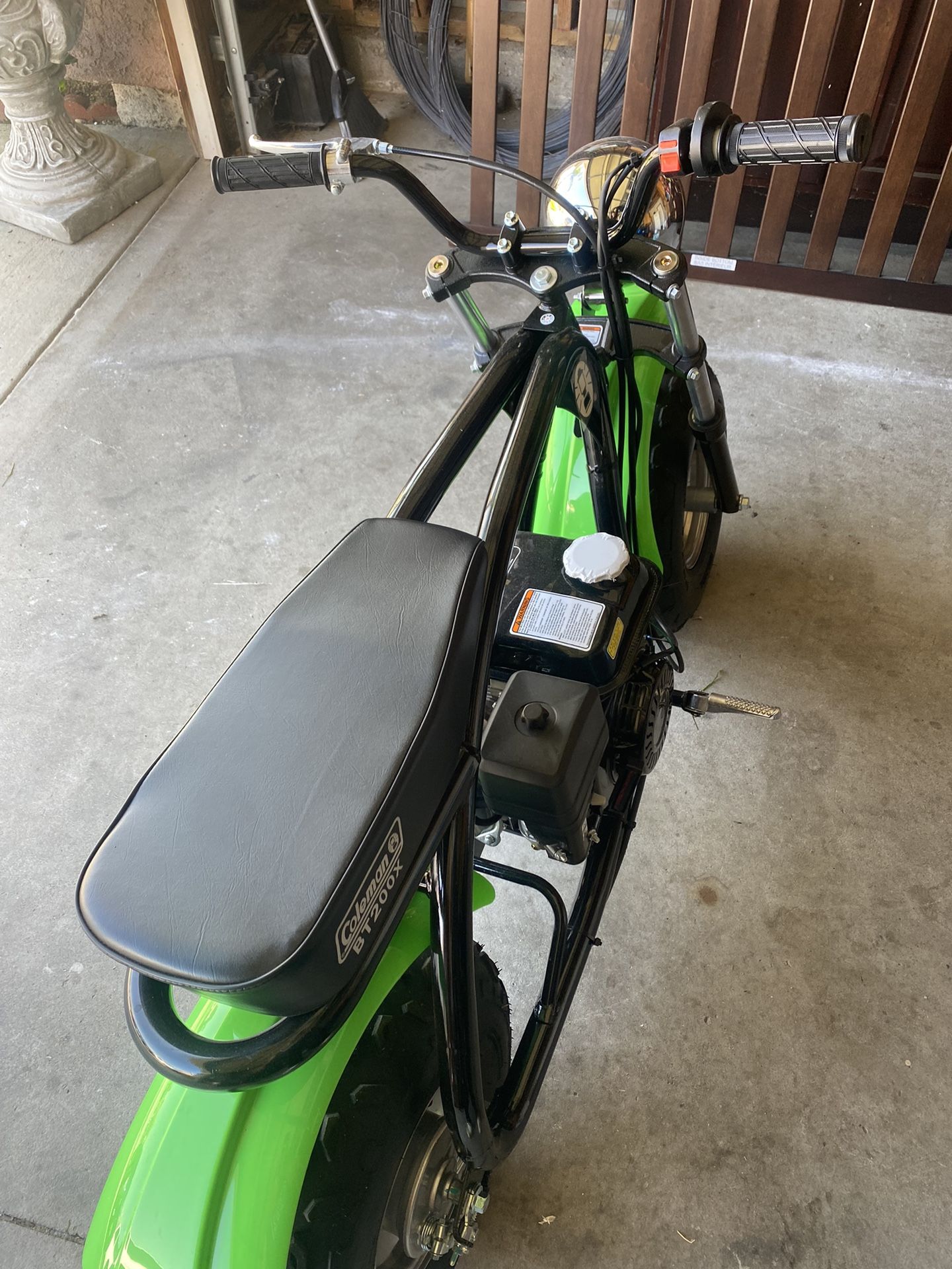 coleman powersports 200cc trail bike bt200x