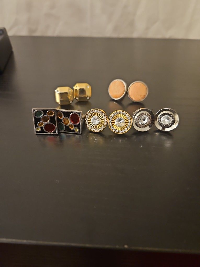 Variety Of Cufflinks 