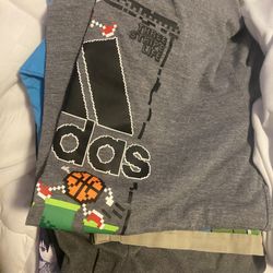 Tub of Brand Name Boys Clothing 