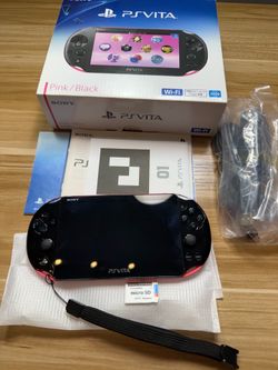 PS Vita 2000 with 128GB MEMORY ADAPTER with games