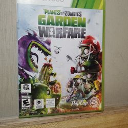 XBOX 360 Plants Vs Zombies 