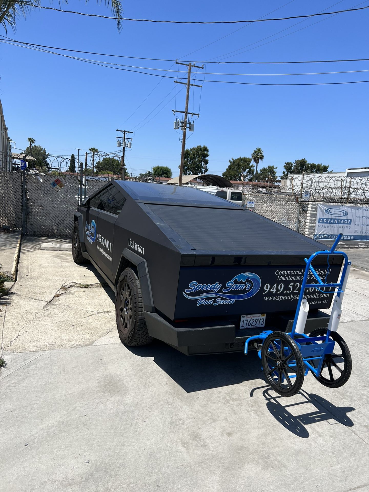 Brand New Service Cart For Pool Service Professionals