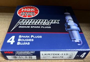 NGK 93175 Iridium IX Spark Plugs  Set of 6