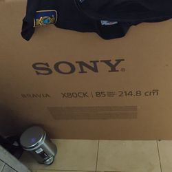 Sony X80ck 85 Inches Brand Never Opened Comes With Wallmont Bound