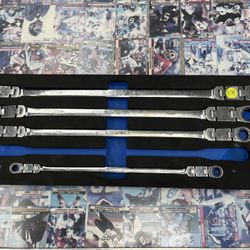 Cornwell Ratcheting Wrench Set 4pc 