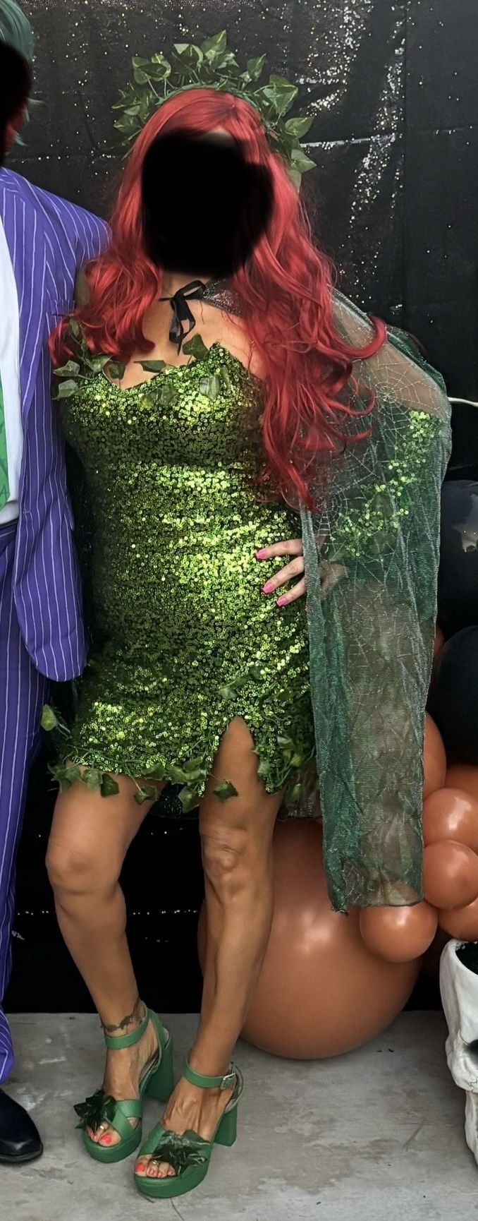 Women’s Adult Poison Ivy Costume 