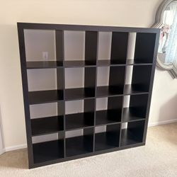 Dark Brown/Black IKEA Shelf 