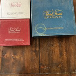 Three Trivial Pursuit Games