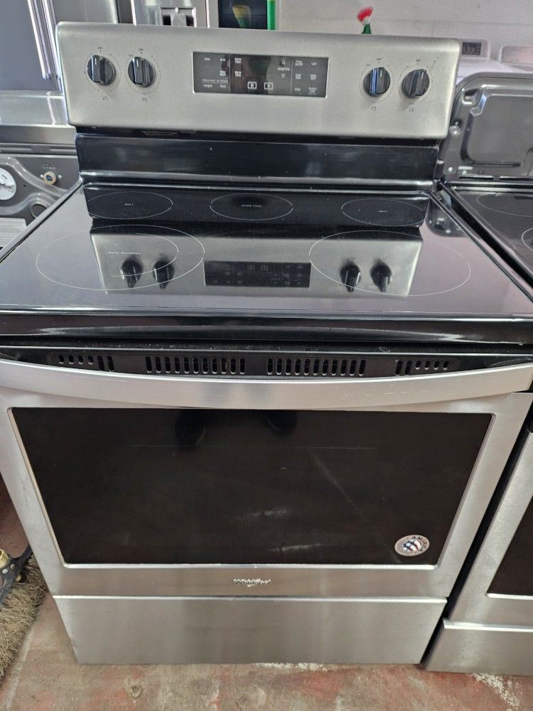 Stainless Steel Whirlpool Stove
