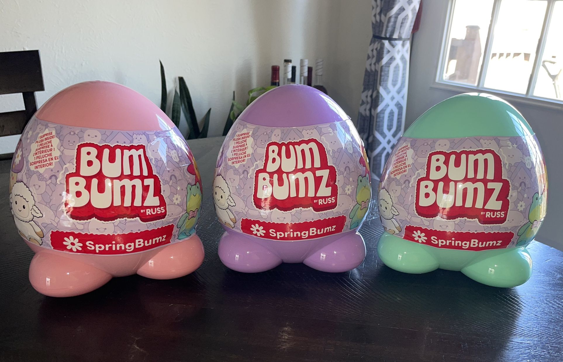 Beach Bumz - Spring Bumz, Mystery Plush Collection Eggs (set of 3) • New