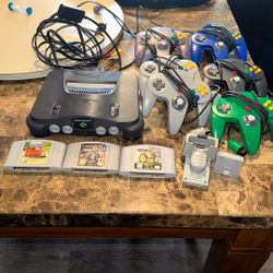 Original Nintendo 64 With Extras