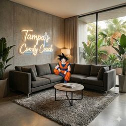 🛋️ Dark Gray Symmetrical Sectional Sofa (Delivery Available!! )