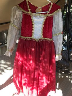 Disneyland Resort Princess Belle Dress up costume Halloween 7/8 Deluxe