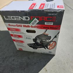 22 in. 173 cc Gas Walk Behind String Trimmer/Mower