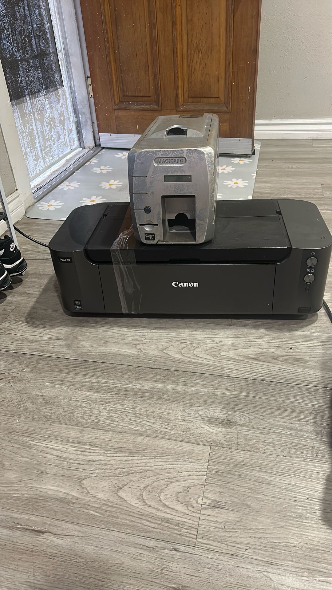Magic Card And Canon Printer Combo As Is And I Know It Works Or Money Back