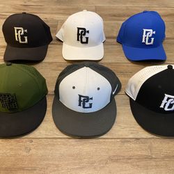 (6) Perfect Game Lrg/Xl Hats 