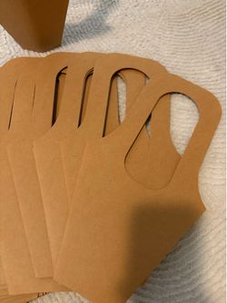 KRAFT FLOWER HOLDERS FOR PARTIES
