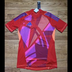 Adidas Tiro Goalkeeper Men 24 Pro Shirt Soccer GK Football Jersey sz L NEW!