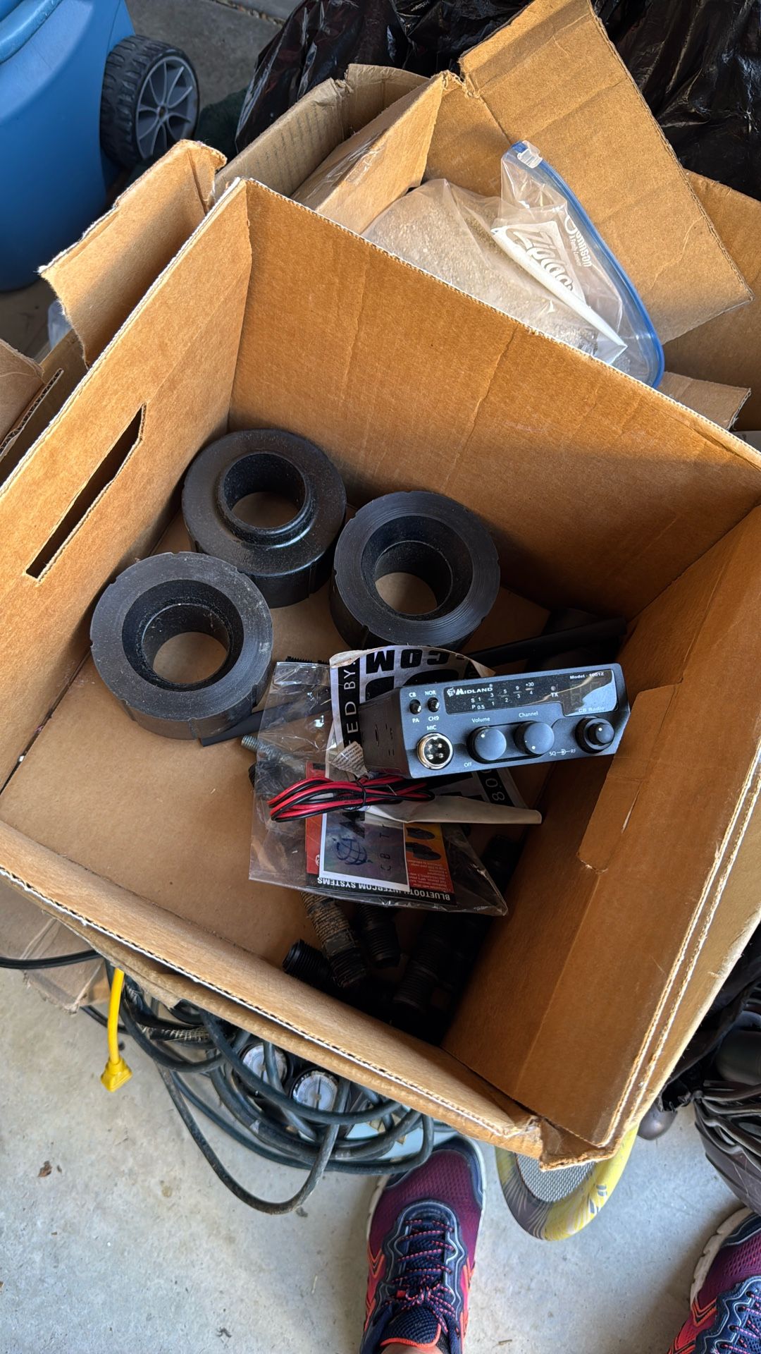 Jeep Lift Kit And New Cb Radio Without Mic