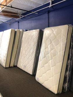Brand New Mattresses - All Sizes Must Go! Low Prices