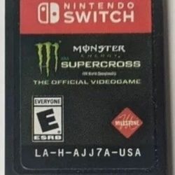 NINTENDO SWITCH: MONSTER ENERGY SUPERCROSS - THE OFFICIAL VIDEOGAME