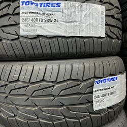 TOYO EXTENSA HP 2 245/40R19 TIRES FOR SALE!!!