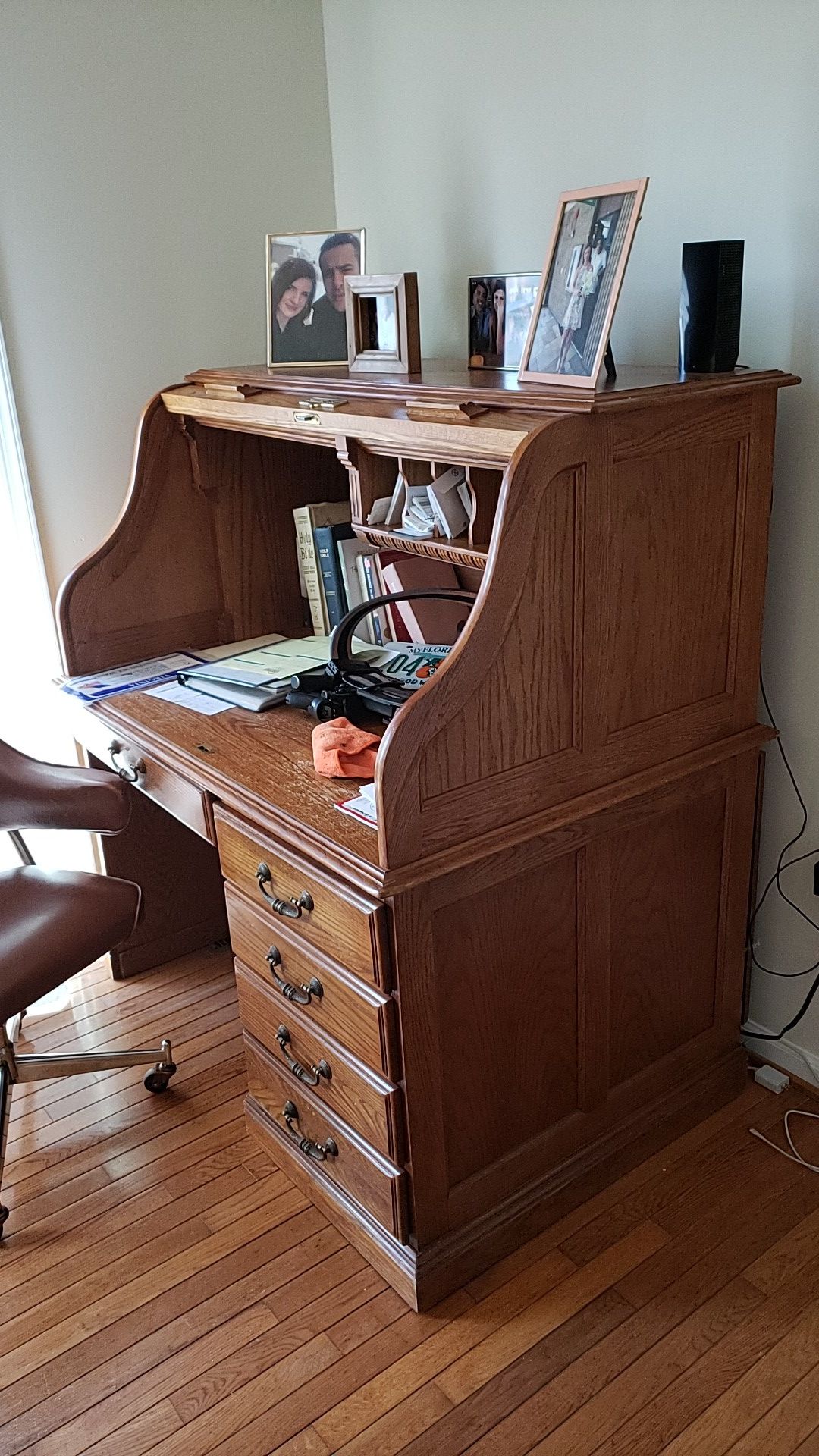 Antique computer desk