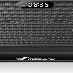MERACH Vibration Plate Exercise Machine, Vibration Plate 440 Lbs Capacity, Bluetooth and Silicone Pedal, Stimulate Deep Fat, Vibration Plate for Lymph