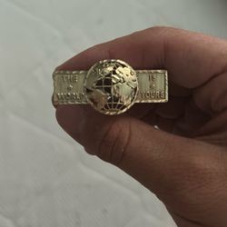World Is Yours 2 Finger Ring 