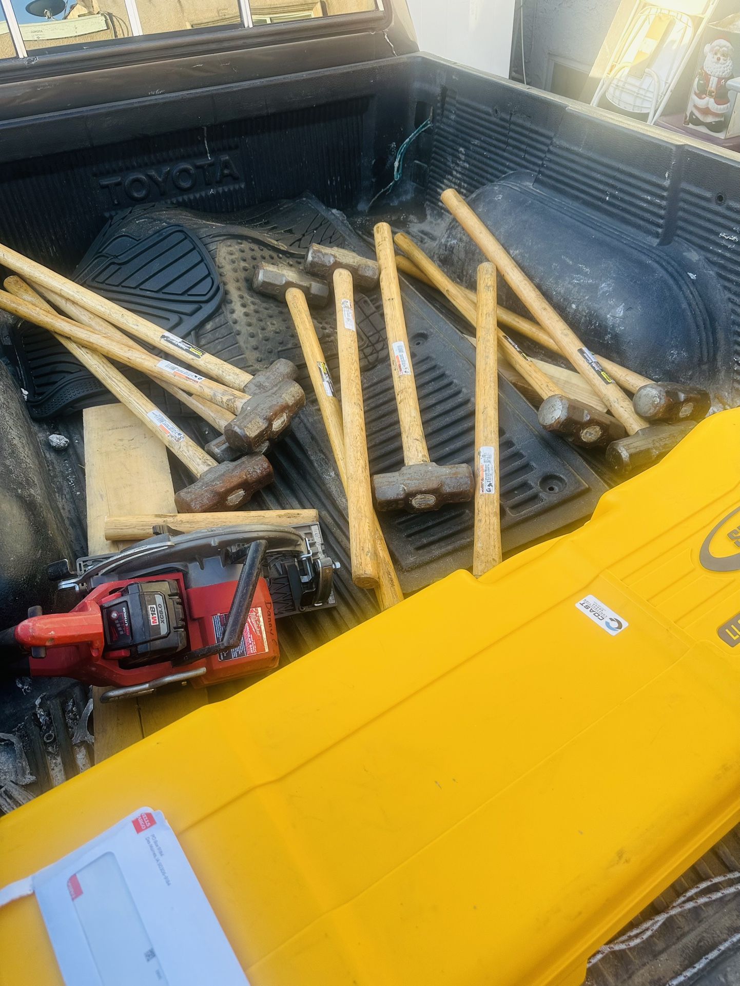 STANLEY 8 Lb Hickory Handle Sledge Hammer