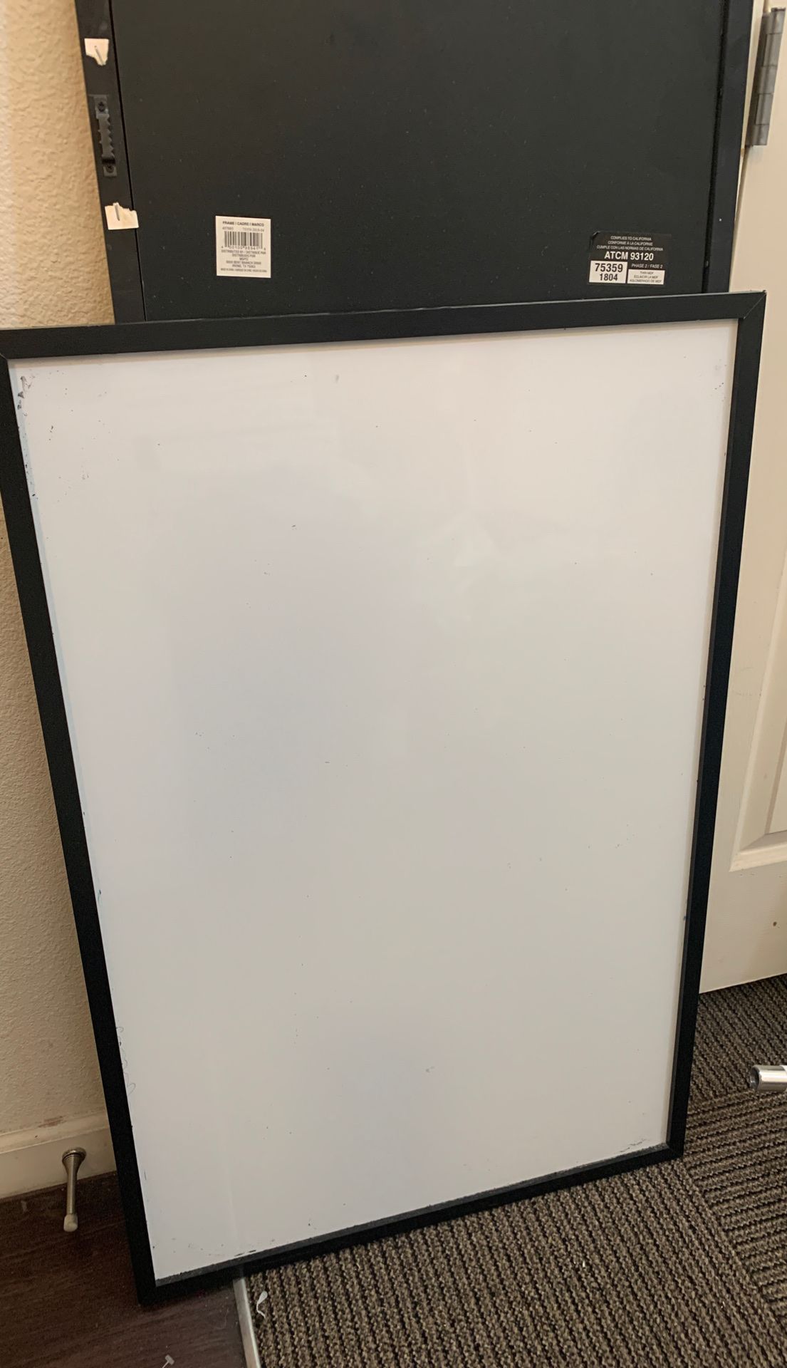 Large white board Must Go 11/26!