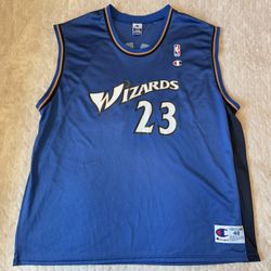 Vintage Champion Michael Jordan Washington Wizards #23 Jersey Mens Size 48 XL