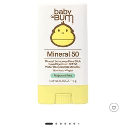 New Baby Bum Sunscreen Stick SPF 50
