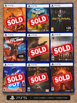 PS5 & PS4 Games – Great Condition – Bundle Deals