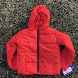 New Red Puffer Jacket
