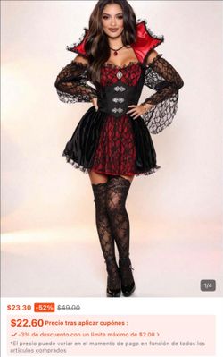 Women's Vampire Halloween Costume