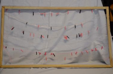 Wedding Guests Table Name Card Display