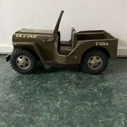 Vintage Tonka Military Jeep