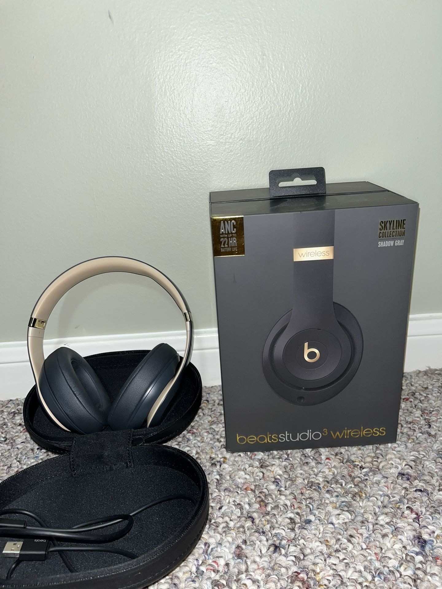 Beats Studio3 Wireless Noise Cancelling On-Ear Headphones