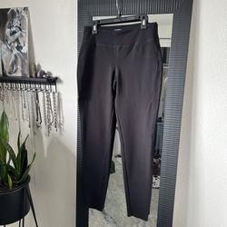 JAG Ricki Legging Black Women's Regular Size 8 Knit Elastic Waist