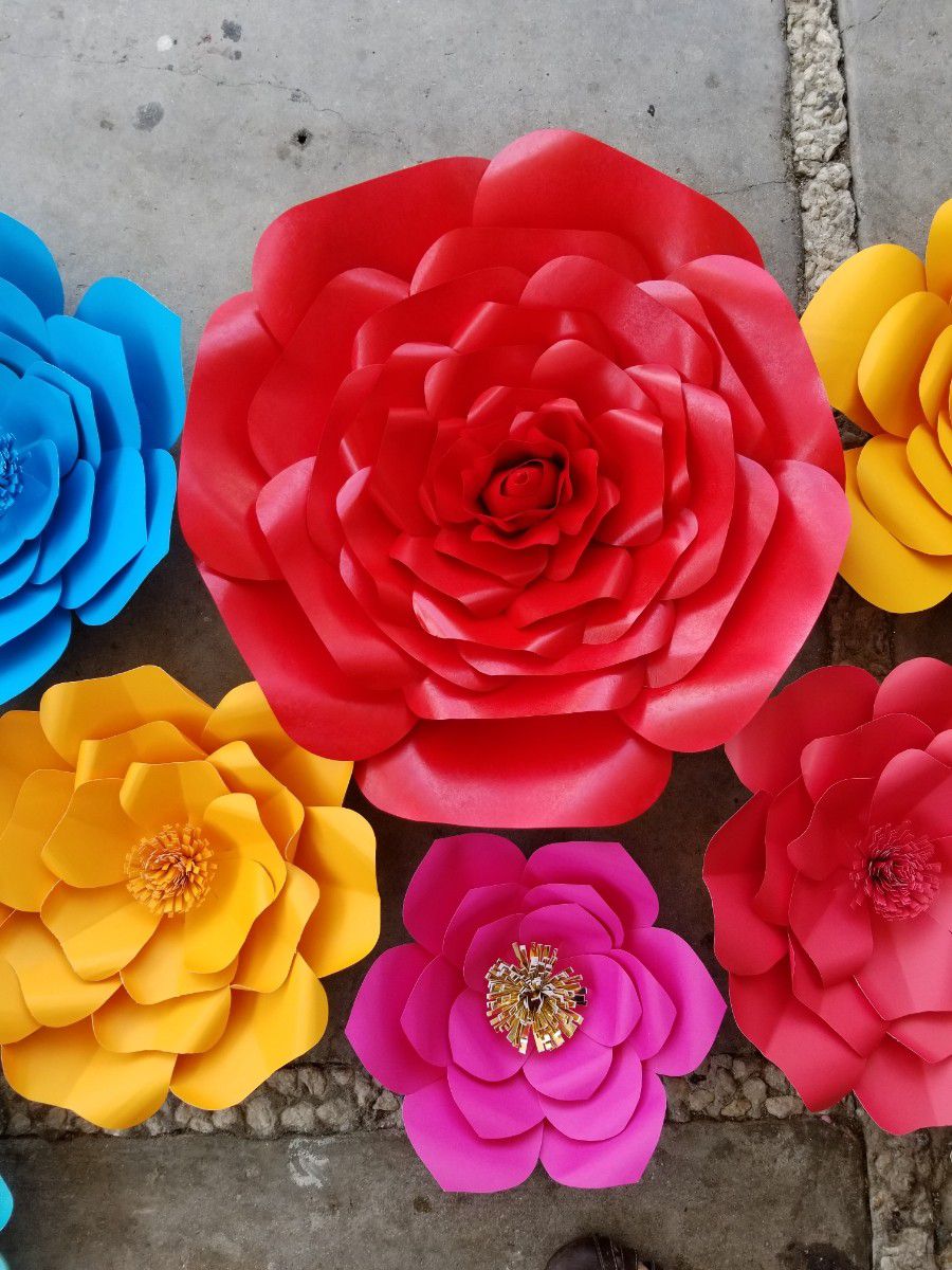 Colores Paper Flowers 