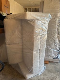Loveseat light grey