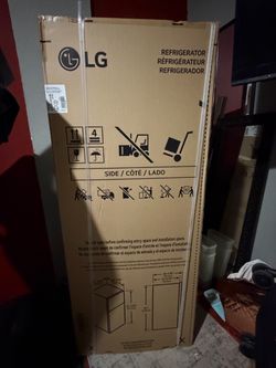 Brand New LG 11 Cu. Ft. Refrigerator – Still in Box – Never Used