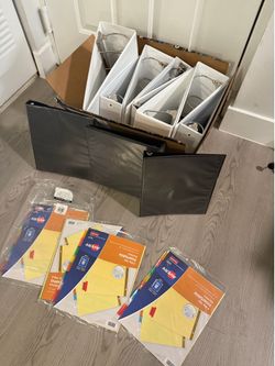 11 Binders 4 Divider Sets