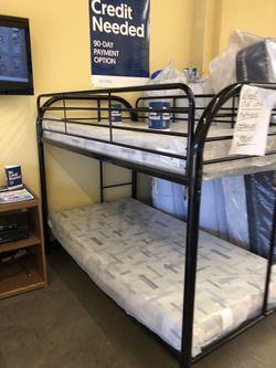 Bunk Bed with Mattresses
