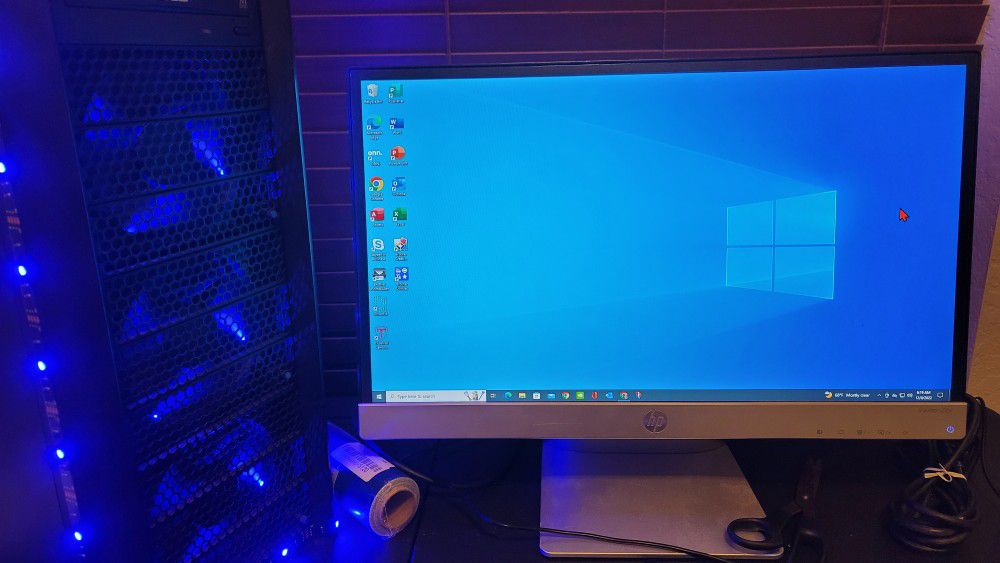 DUAL HP 22xi IPS LED Backlit Monitors